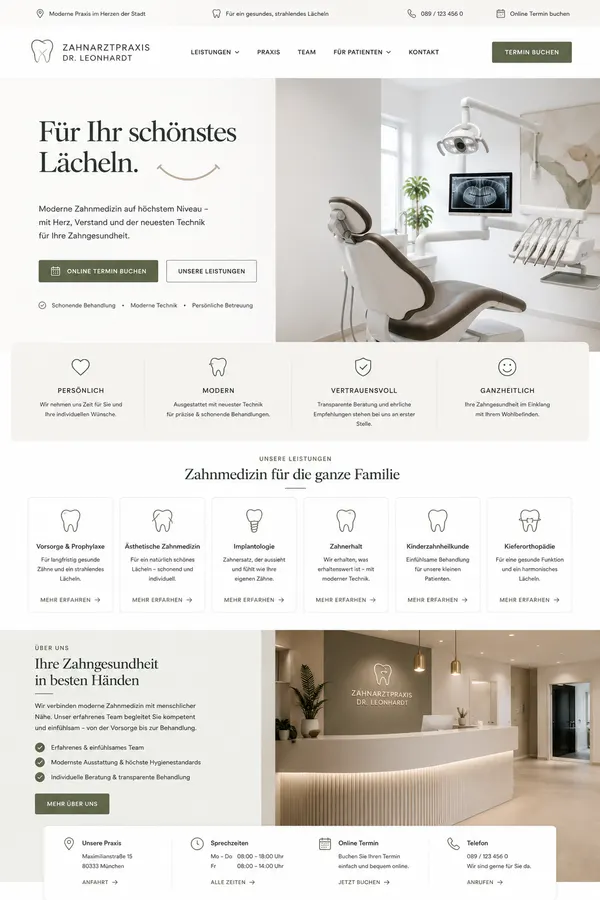 Website Design Showcase 1